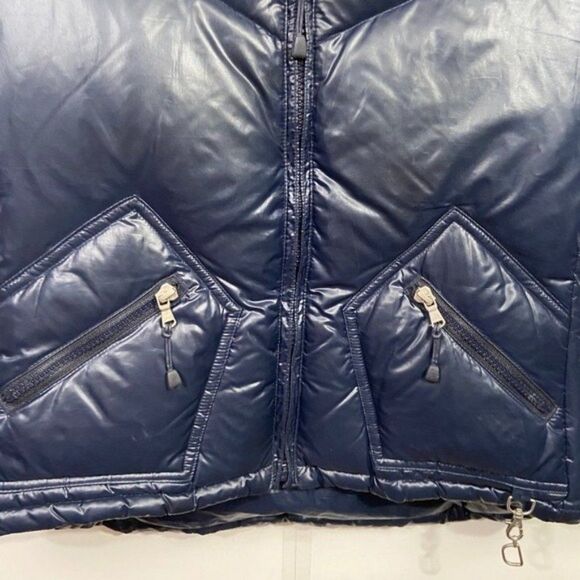 J. Crew Navy Down Filled Puffer Winter Vest - Picture 3 of 6